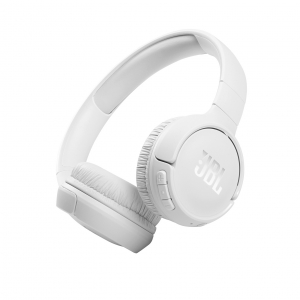 JBL Auriculares - JBL Tune 500, Pure Bass Sound, Micrófono, Plegables, Control volumen, Blanco