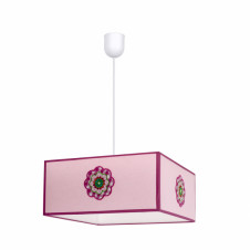 Colgante Petalo 1xe27 Rosa Regx35x35