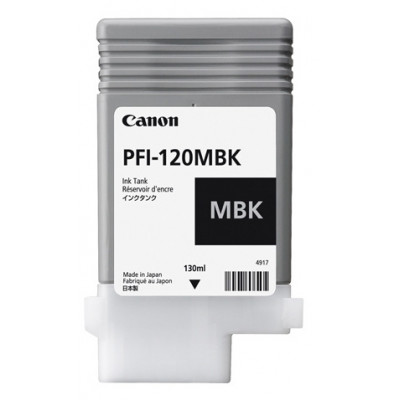 Cartucho tinta canon pfi - 120 mbk negro
