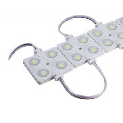 Pack 20 MODULOS 4 SMD5730 12Vdc 2W 15000K Blanco Día DH
