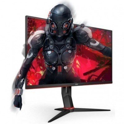 Monitor Gaming AOC 24G2U/BK 23.8/ Full HD/ 1ms/ 144Hz/ IPS/ Multimedia/ Negro
