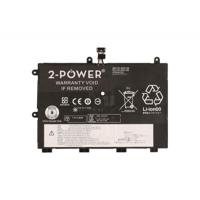 Batería compatible para portátil LENOVO ThinkPad Yoga 11e 7.4v / 4600mah / 34Wh