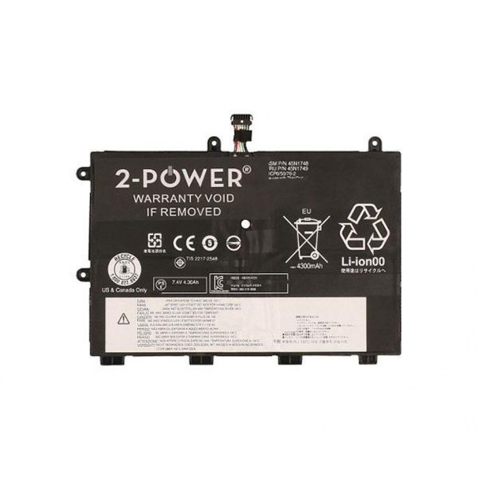 Batería para portátil Lenovo / 7.4v / 4600mah / 34Wh