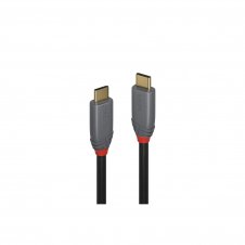 Lindy 36901 cable USB 1 m USB C Negro, Gris