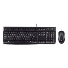 Teclado + mouse raton logitech desktop mk120 usb italiano