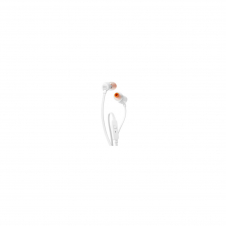 AURICULARES INTRAUDITIVOS JBL PURE BASS DRIVERS 9MM CABLE PLANO FUNCION MANOS LIBRES JBLT110WHT
