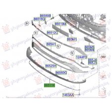 SPOILER PARACHOQUE DELANTERO 2024- (O)