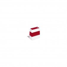 Sello brother red stamp 18 x 50 mm PR1850R6P