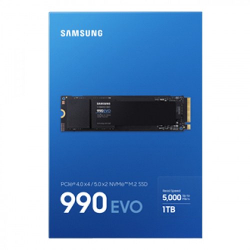 SSD Samsung 990 Evo 1TB PCIe 4.0x4 5.0x2 NVMe 2.0