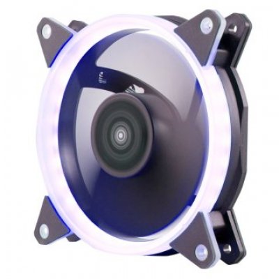 VENTILADOR INTERNO UNYKA CANDY 120mm ANILLO LED AZUL 7 ASPAS 1400RPM