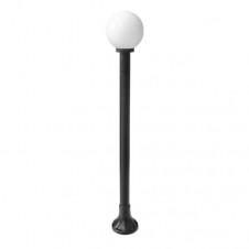 Farola Peq. Exterior Abanto 1xe27 Negro Ip44 130x20x20 Cm