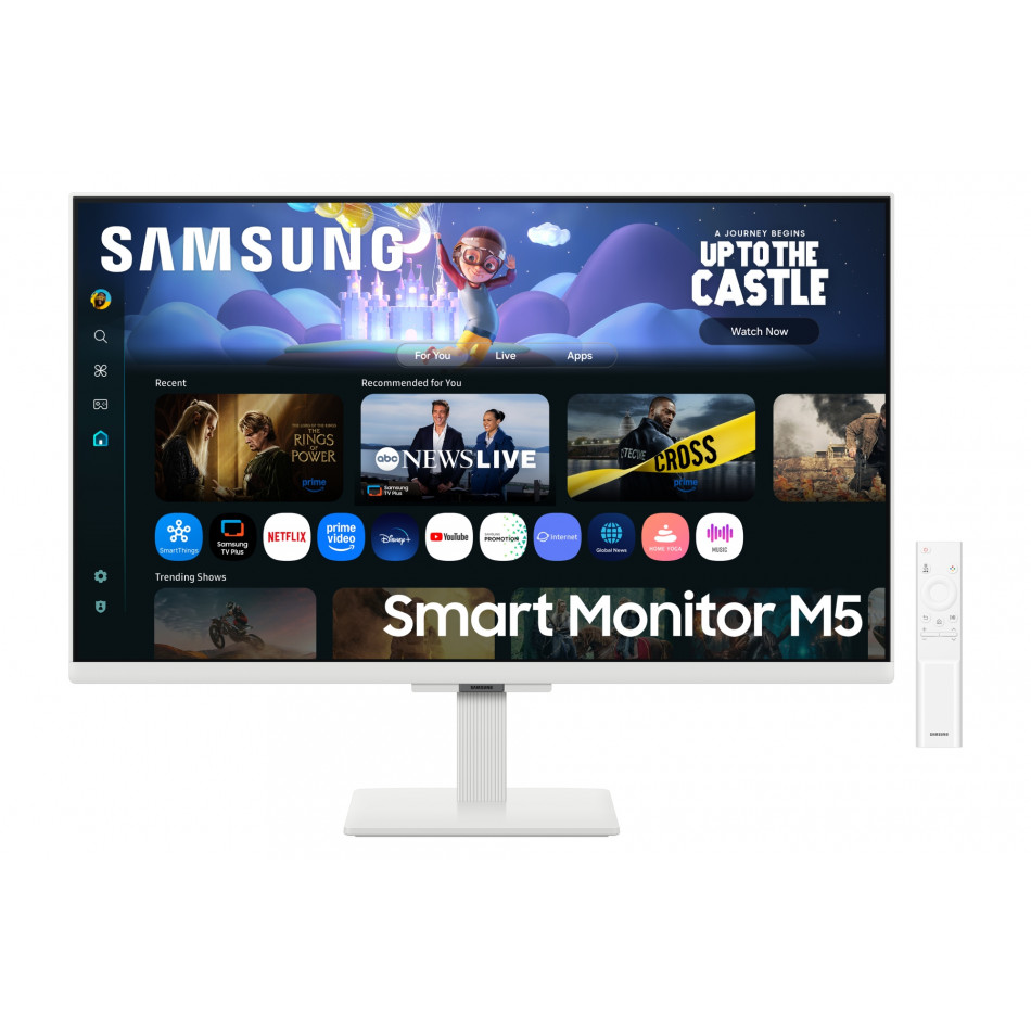 M5 M50F pantalla para PC 68,6 cm (27") 1920 x 1080 Pixeles Full HD LCD Blanco