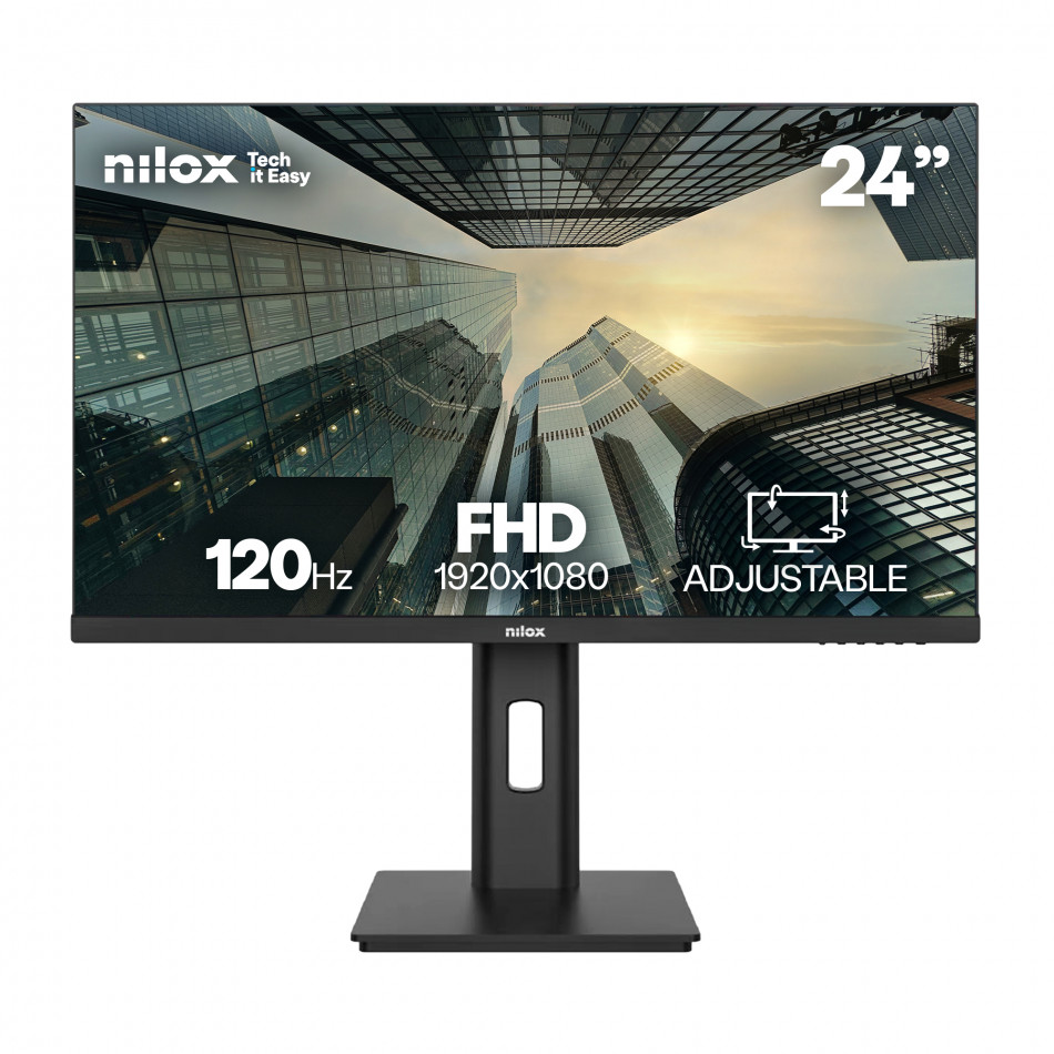 NXM24REG1201 pantalla para PC 61 cm (24") 1920 x 1080 Pixeles Full HD LED Negro