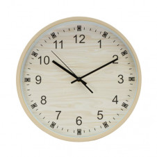 Reloj De Pared Kiwi Madera 35d Mov.continuo