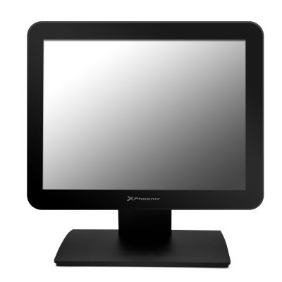 Monitor lcd led táctil negro 15pulgadas