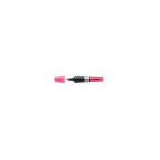 Stabilo Luminator marcador punta de cincel negro rosa plata