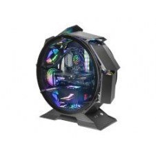 Torre Circular Mars Gaming S/f Matx Negra