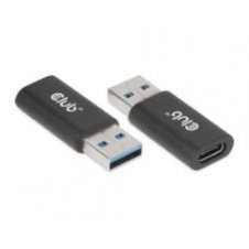 Adaptador Club 3d Usb-a/m A Usb-c/h Negro