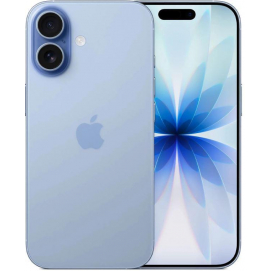 Teléfono móvil Smartphone Apple iPhone 17, 8GB RAM, 256GB ROM, pantalla 6.3 pulgadas, chip A19, azul niebla