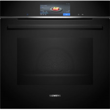 Siemens iQ700 HB778G3B1 horno 71 L A+ Negro, Acero inoxidable