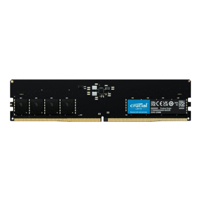 Memoria ram ddr5 64gb crucial - dimm - 5600 mhz - pc5 44800 - cl46