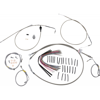 Kit mandos para motos Touring antiguas con manillares Bagger BURLY BRAND B30-1297