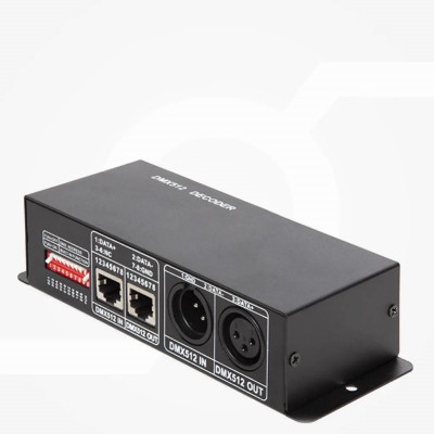 Decoder DMX-512 a RGBW 5-24V 24A LT-840-6A
