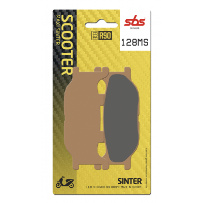 MS Scooter Maxi Sintered Brake Pads SBS 128MS