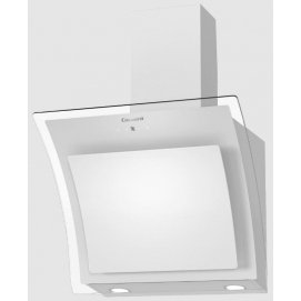 Campana decorativa de pared inclinada Corberó NYASA6000W, vertical, 60 cm, 831 m3/h, clase A++, 6 velocidades, 64dB, filtro aluminio, 2 luces LED,...