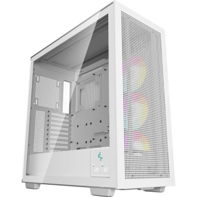 Caja Atx DeepCool Morpheus Digital Mesh Blanca