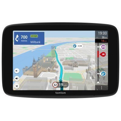 GO Camper Max navegador Fijo 17,8 cm (7) Pantalla táctil 400 g Negro