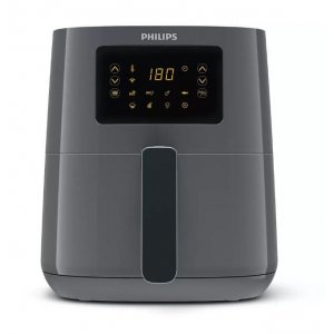 Freidora de aire Philips HD925560, 4.1 litros, 1400W, sin aceite, gris