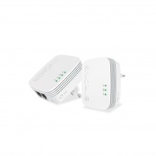 Strong POWERLWF600DUOMINI adaptador de red PowerLine 600 Mbit/s Ethernet Wifi Blanco 2 pieza(s)