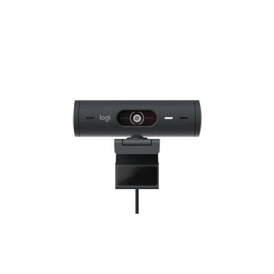 Webcam logitech brio 505 grafito full hd - usb tipo c