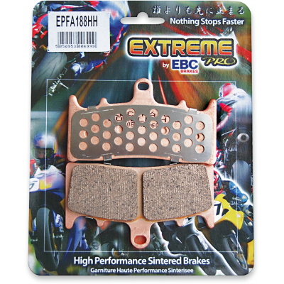 Pastillas de freno sinterizadas serie EPFA Extreme Pro EBC EPFA131HH