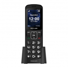MAXCOM TELEFONO FIJO MM34D 4G SIM BLACK (NO RJ11)