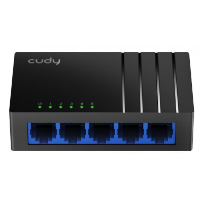 CUDY Switch Gigabit Ethernet GS105D de 5 puertos