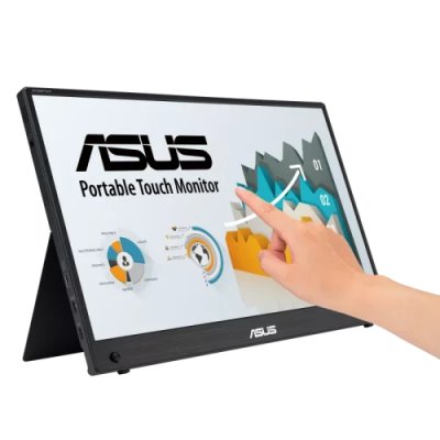 ASUS ZenScreen MB16AMTR pantalla para PC 39,6 cm (15.6) 1920 x 1080 Pixeles Full HD LCD Pantalla táctil Negro