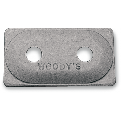 Placas soporte clavo de aluminio Double Digger® WOODY'S ADD2-3775-F