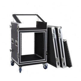 Mueble rack flight case 19 pulgadas antishock Fonestar FRM-130