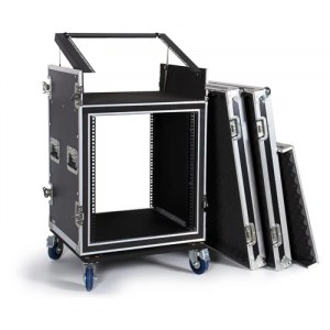 Mueble rack flight case 19'' antishock Fonestar FRM-130