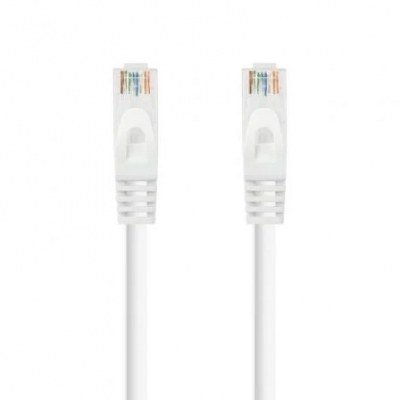 Cable de Red RJ45 UTP Nanocable 10.20.1800-L25-W Cat.6A/ LSZH/ 25cm/ Blanco