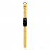 Xiaomi Braided Strap Correa Para Pulsera De Actividad Mi Smart Band 8 - Fabricada En Nylon Y Cuero - Color Amarillo
