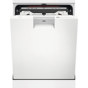 Lavavajillas AEG FFB75717PW, 60 cm, 14 servicios, clase B, 9 programas, 3ª bandeja, 44dB, Motor Inverter, blanco