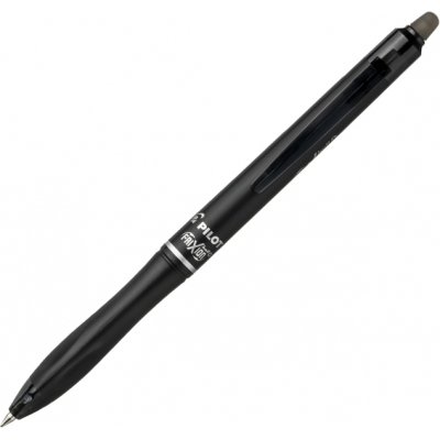 Pilot Frixion Ball Plus Boligrafo Borrable - Punta de 0.7mm y Trazo de 0.35mm - Recargables - 80% de Plastico Reclclado - Color Negro