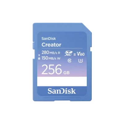 SanDisk Creator 256 GB SDXC UHS-II Clase 10
