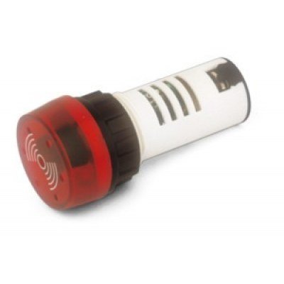 Piloto Intermitente y Zumbador 24V color ROJO