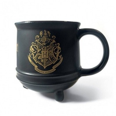 Taza 3d pyramid harry potter caldero magico