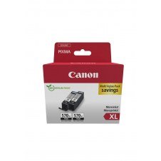 Canon 0318C010 cartucho de tinta 2 pieza(s) Original Alto rendimiento (XL) Negro