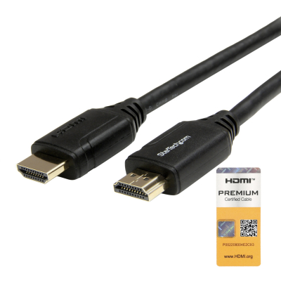 Cable HDMI 2.0 Delgado de Alta Velocidad con Ethernet 4K 60Hz de 3m - HDR10 - Conectores con Agarre